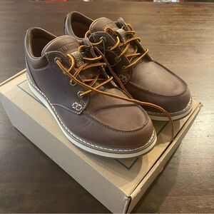 New L.L. Bean Stonington Moc Toe Men’s shoes dark cocoa 7 M(D)